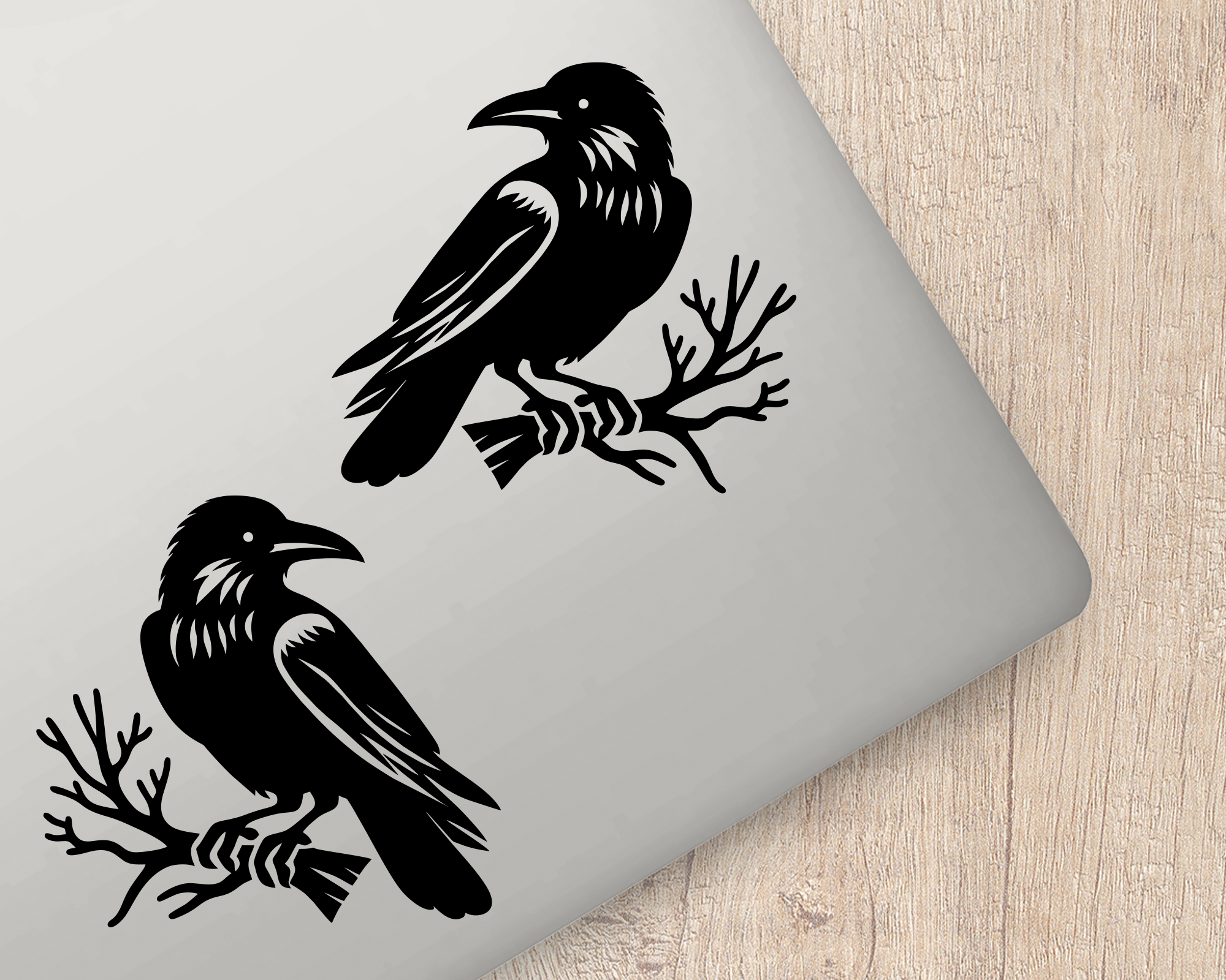 Crow Stickers | Raven Stickers For Cars – Pet Stickers Australia