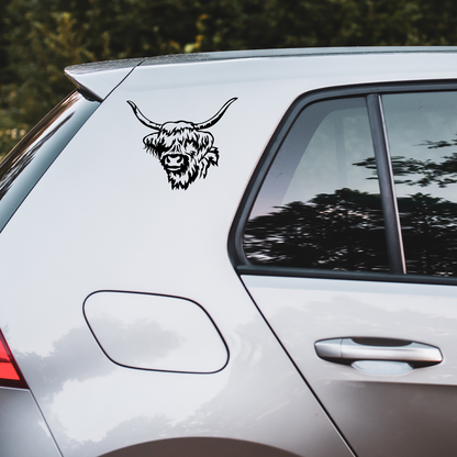 Highland Cow Sticker