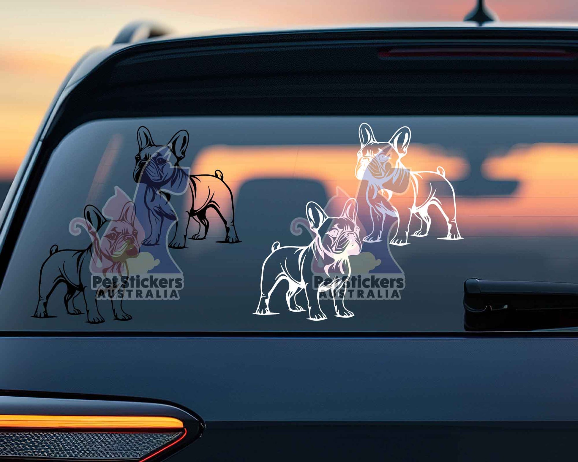 French Bulldog Stickers