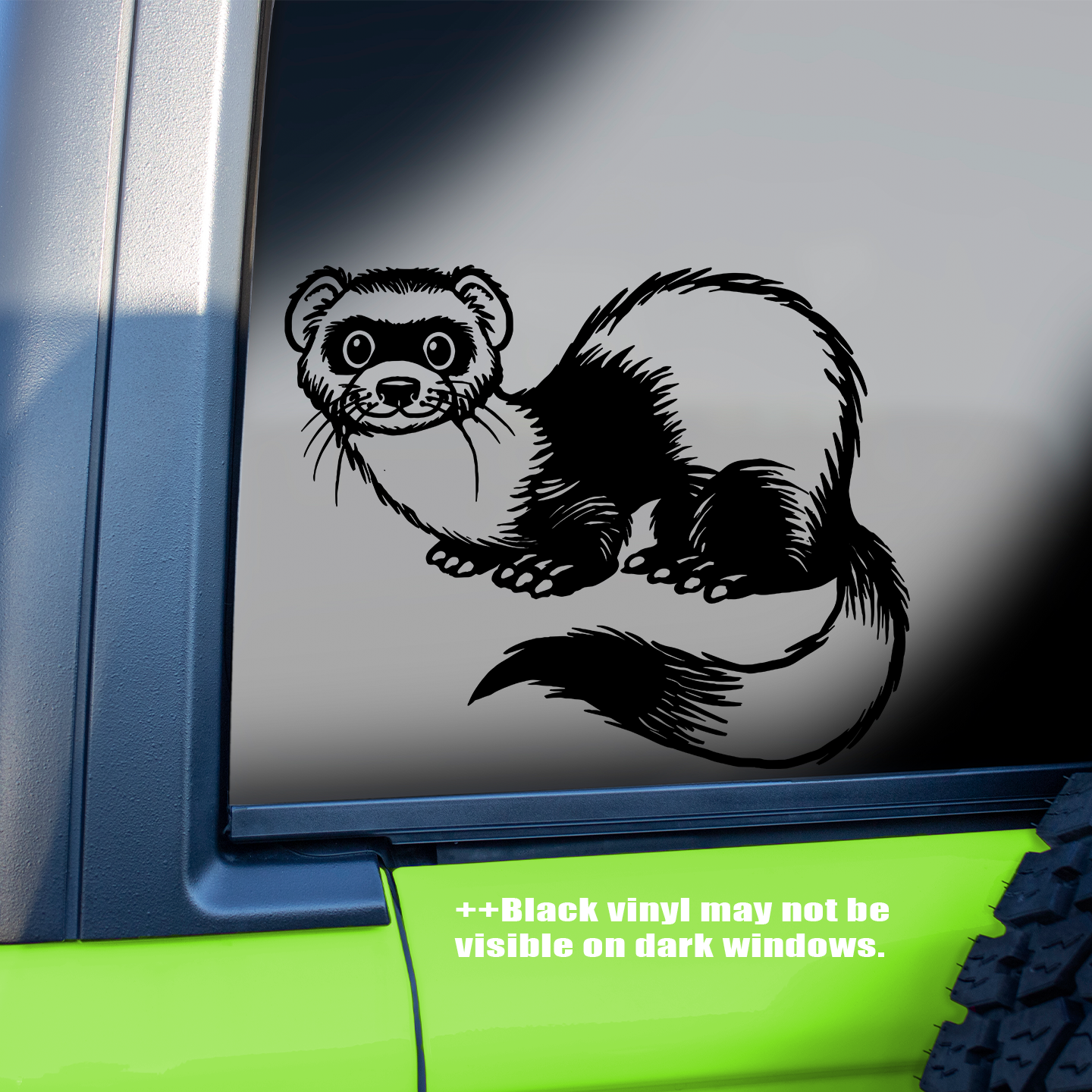 Cute Ferret Sticker