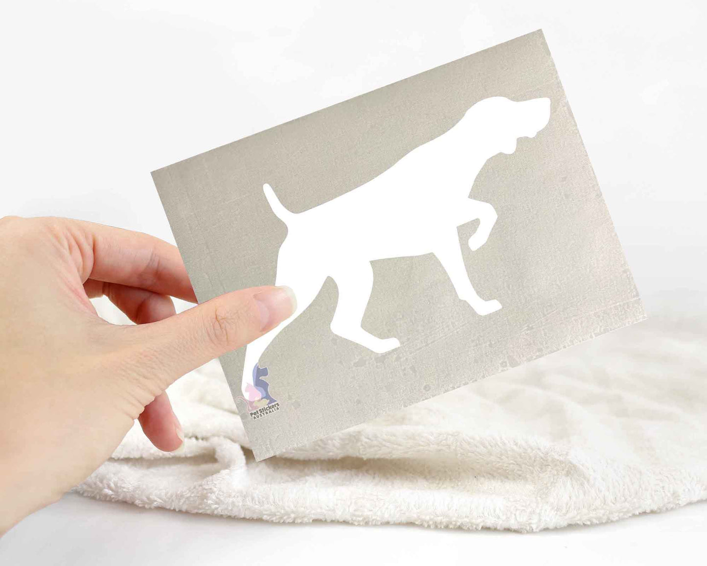 German Shorthaired Pointer Silhouette Stickers