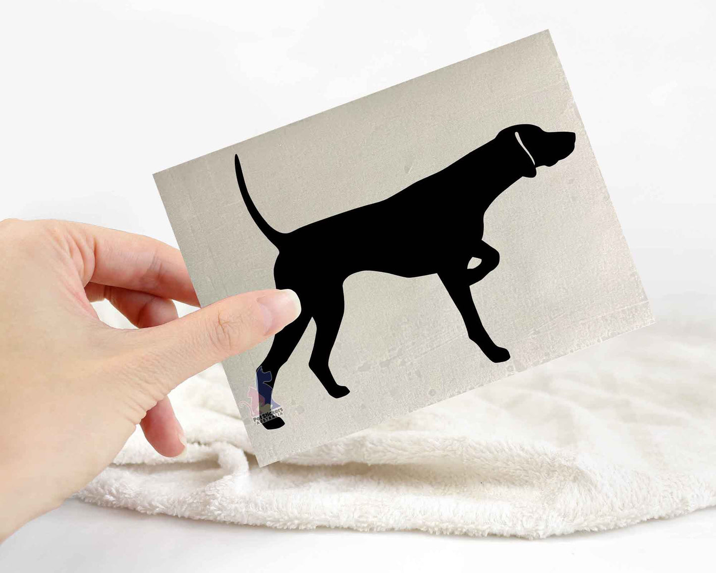 German Shorthaired Pointer Silhouette Stickers