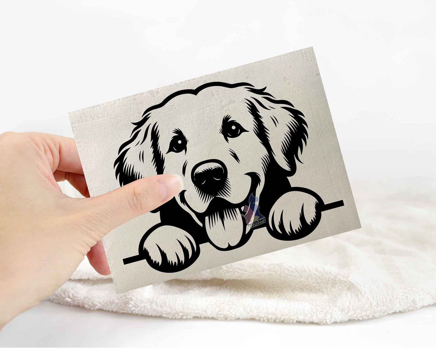 Golden Retriever Sticker