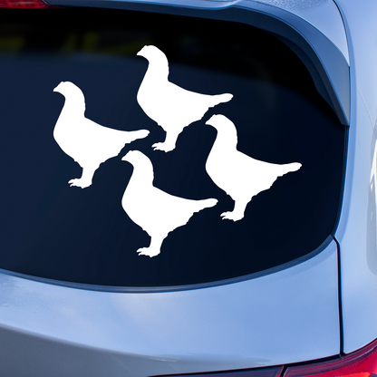 Indian Game Chicken Stickers