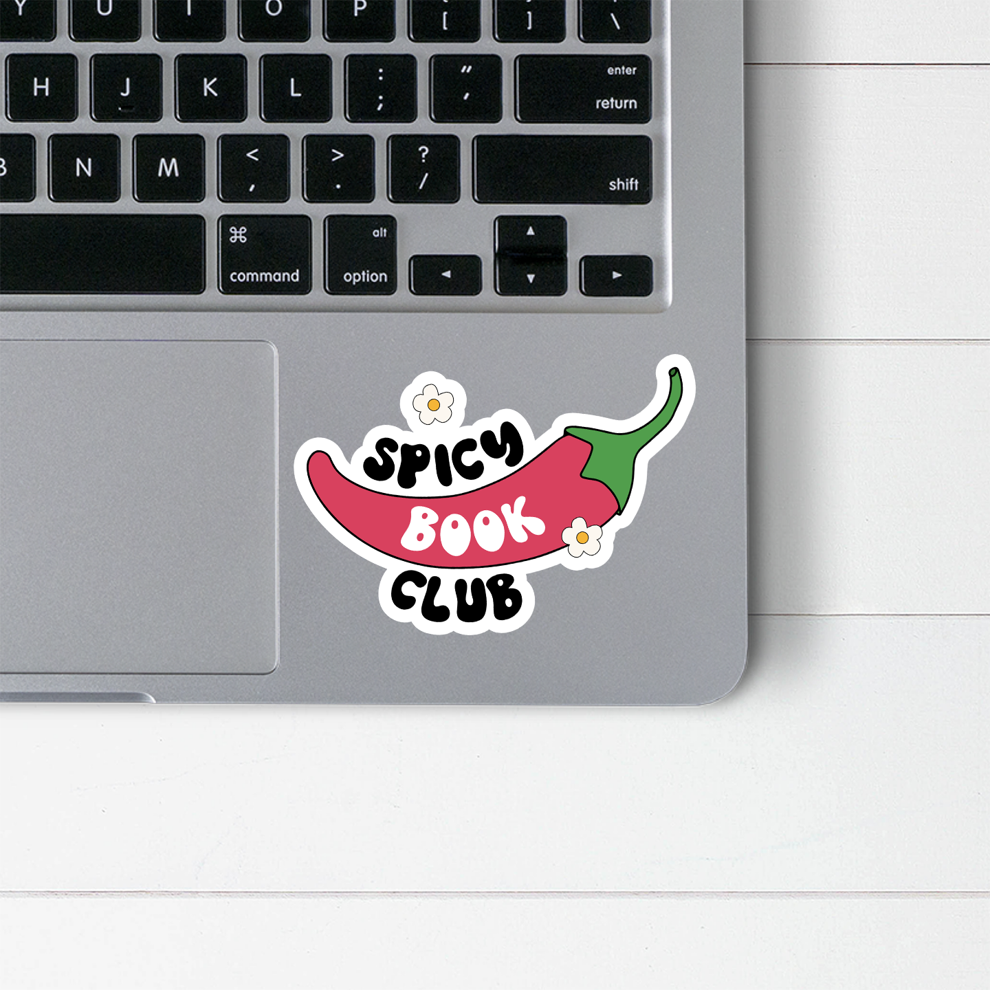 Spicy Book Club Sticker