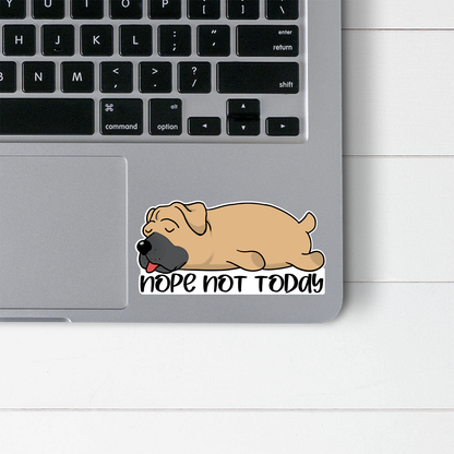 Boerboel Nope Not Today Sticker