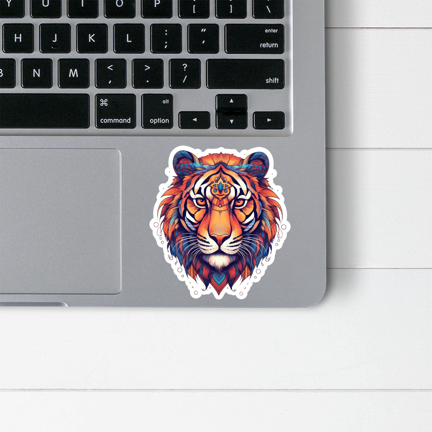 Tribal Tiger Sticker