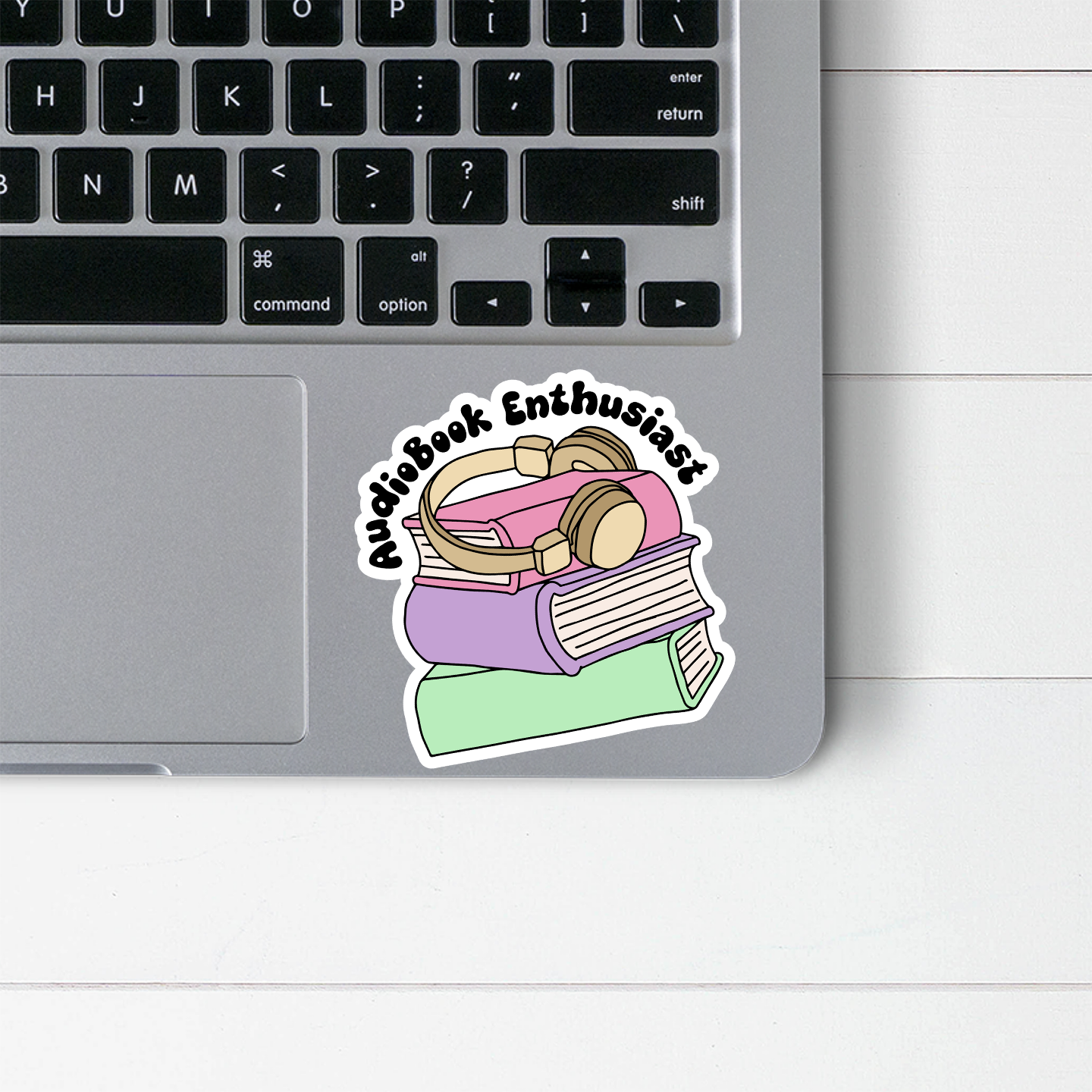 Audiobook Enthusiast Sticker