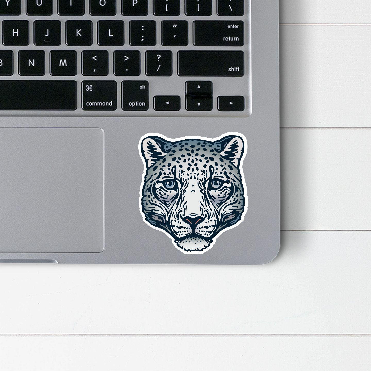 Snow Leopard Sticker