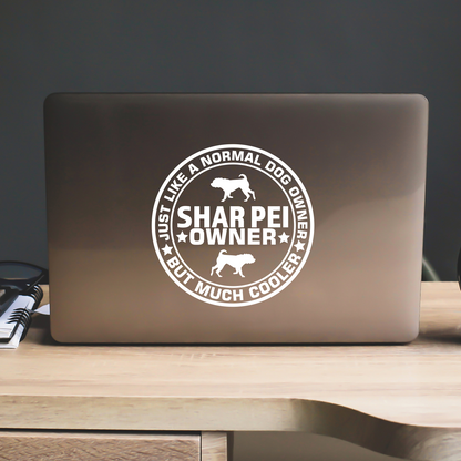 Shar Pei Owner Sticker