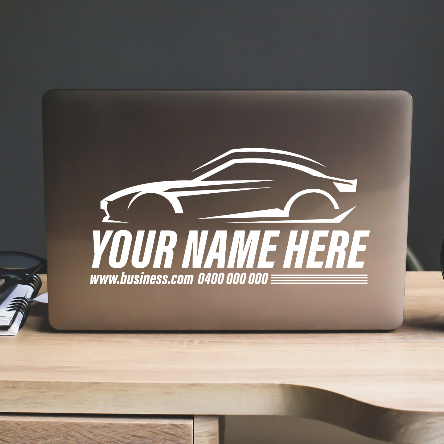 Business Signage Custom Automotive Logo Sticker