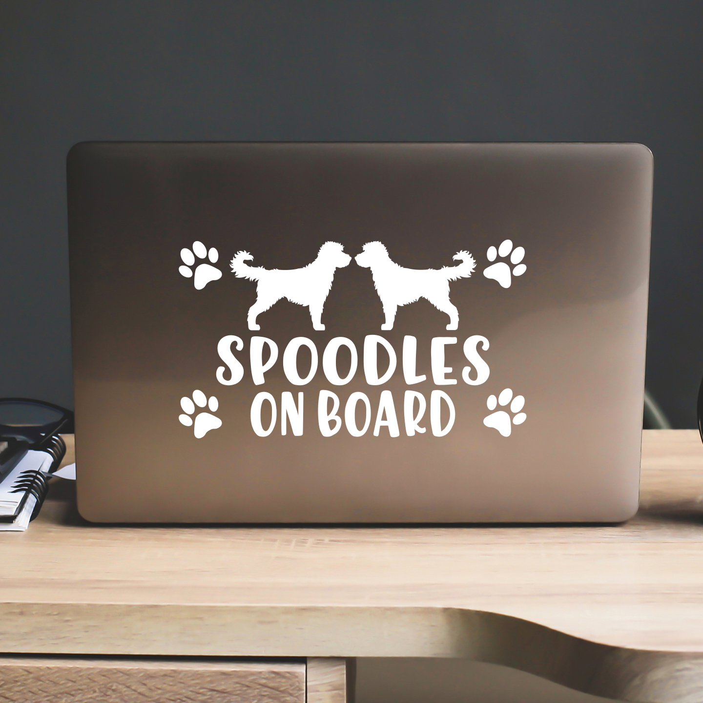 Spoodles On Board Sticker