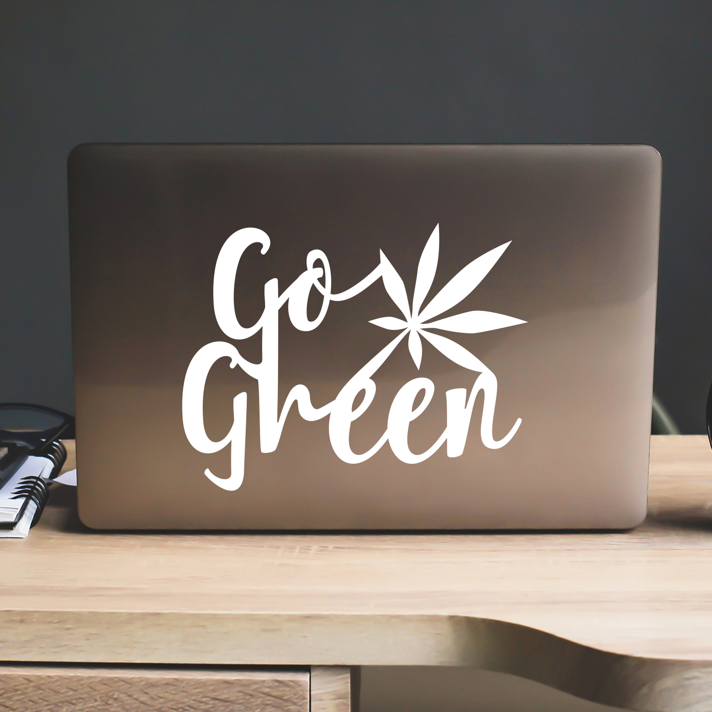 Go Green Cannabis Sticker