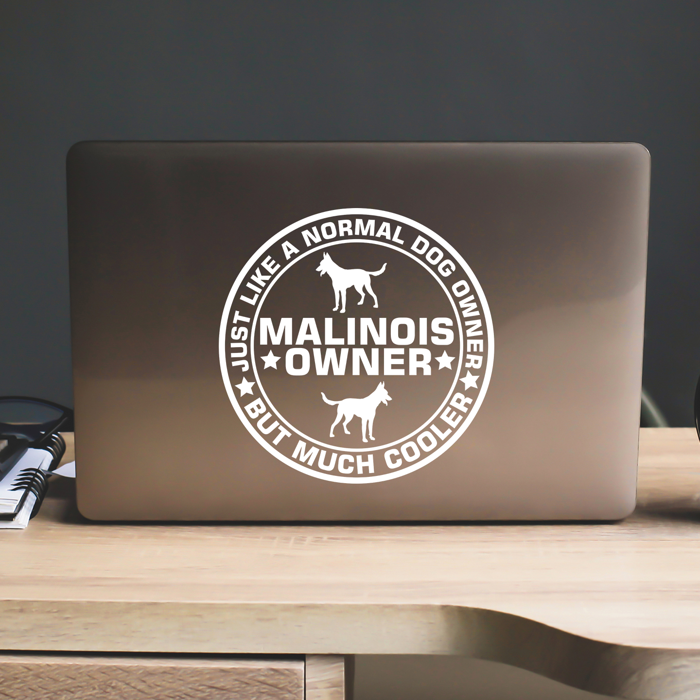 Malinois Owner Sticker