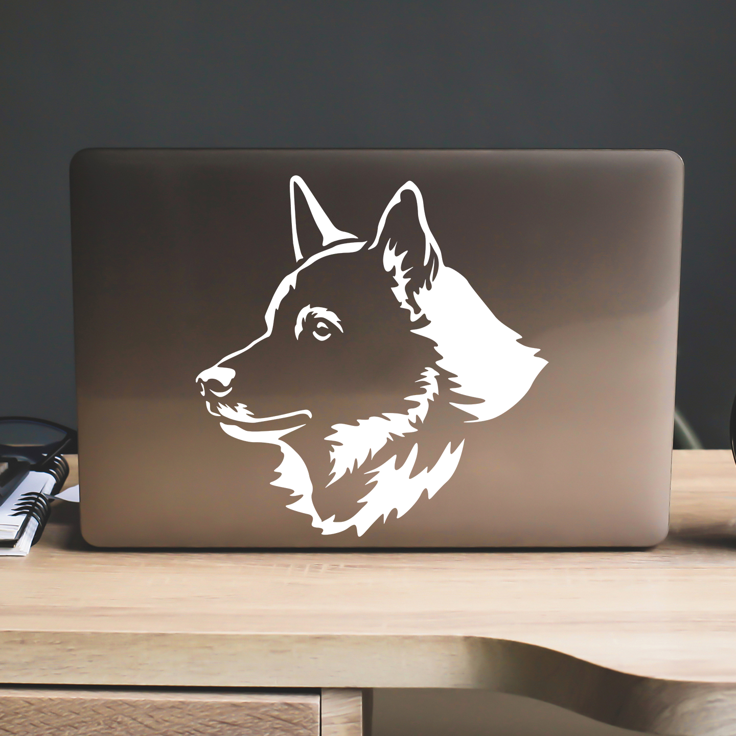 Norwegian Elkhound Sticker