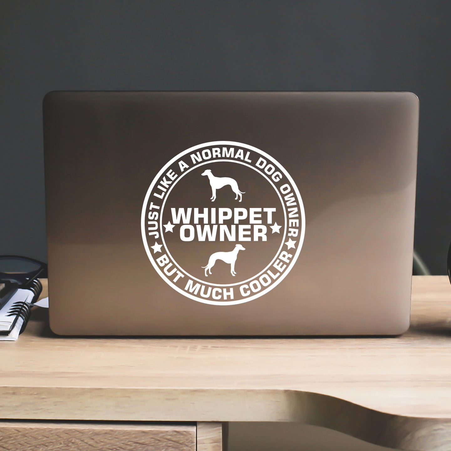 Whippet Owner Sticker