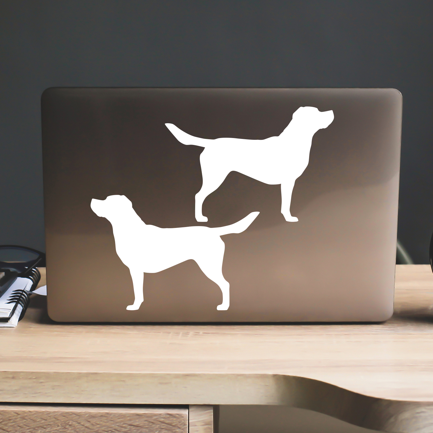 Labrador Retriever Silhouette Stickers