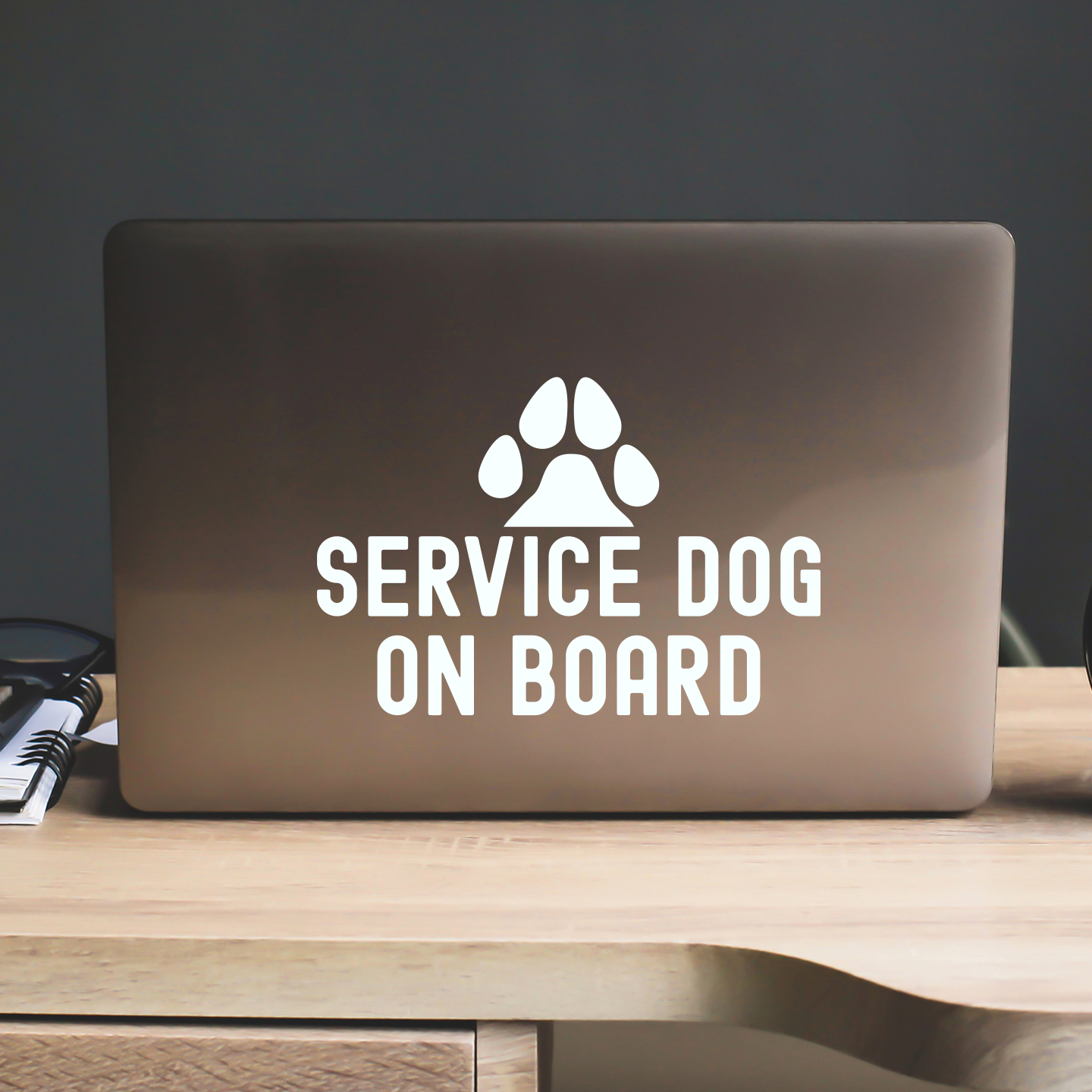 Service Dog On Board Sticker