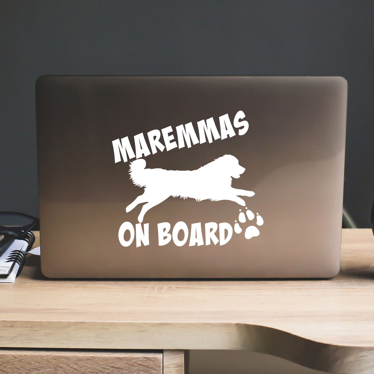 Maremmas On Board Sticker