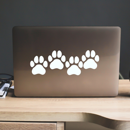 Tiger Paw Print Stickers