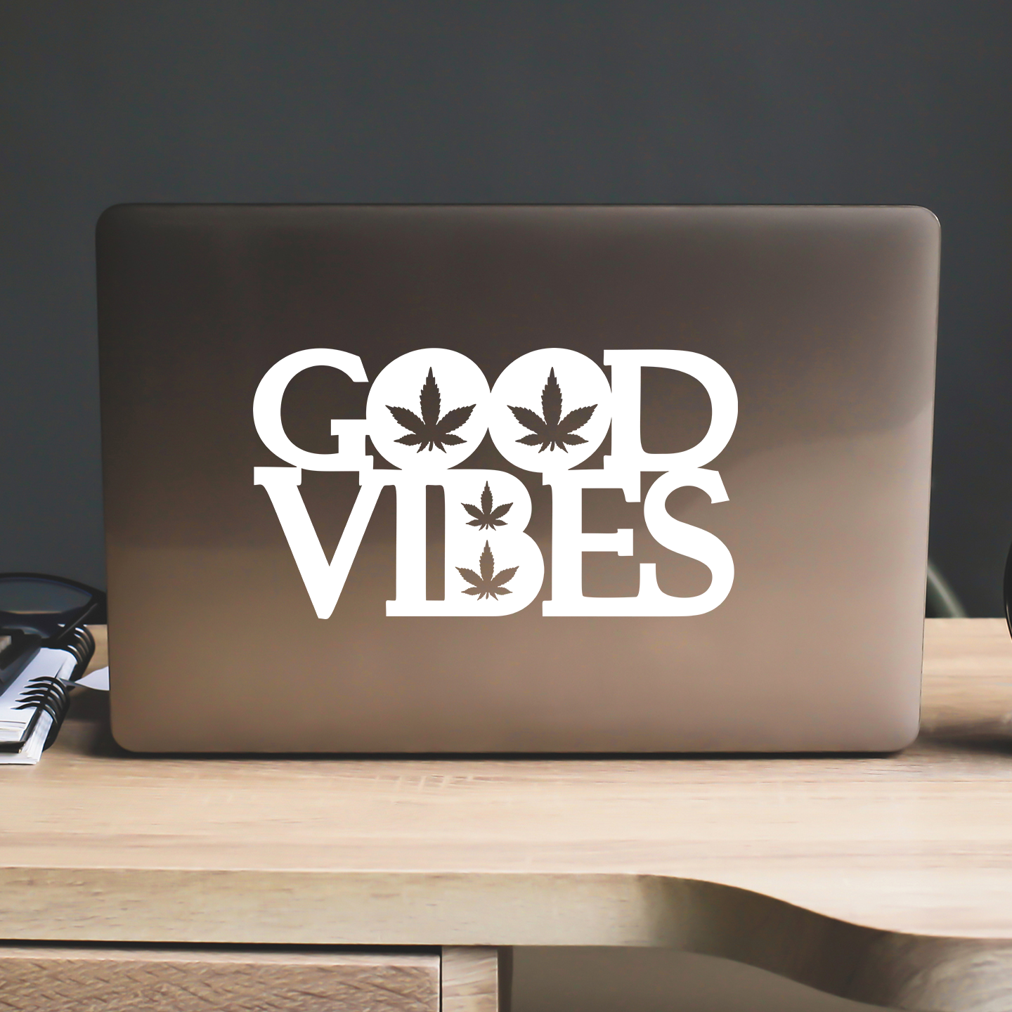 Good Vibes Weed Sticker