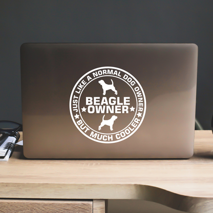 Beagle Owner Sticker