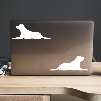 Rottweiler Silhouette Stickers