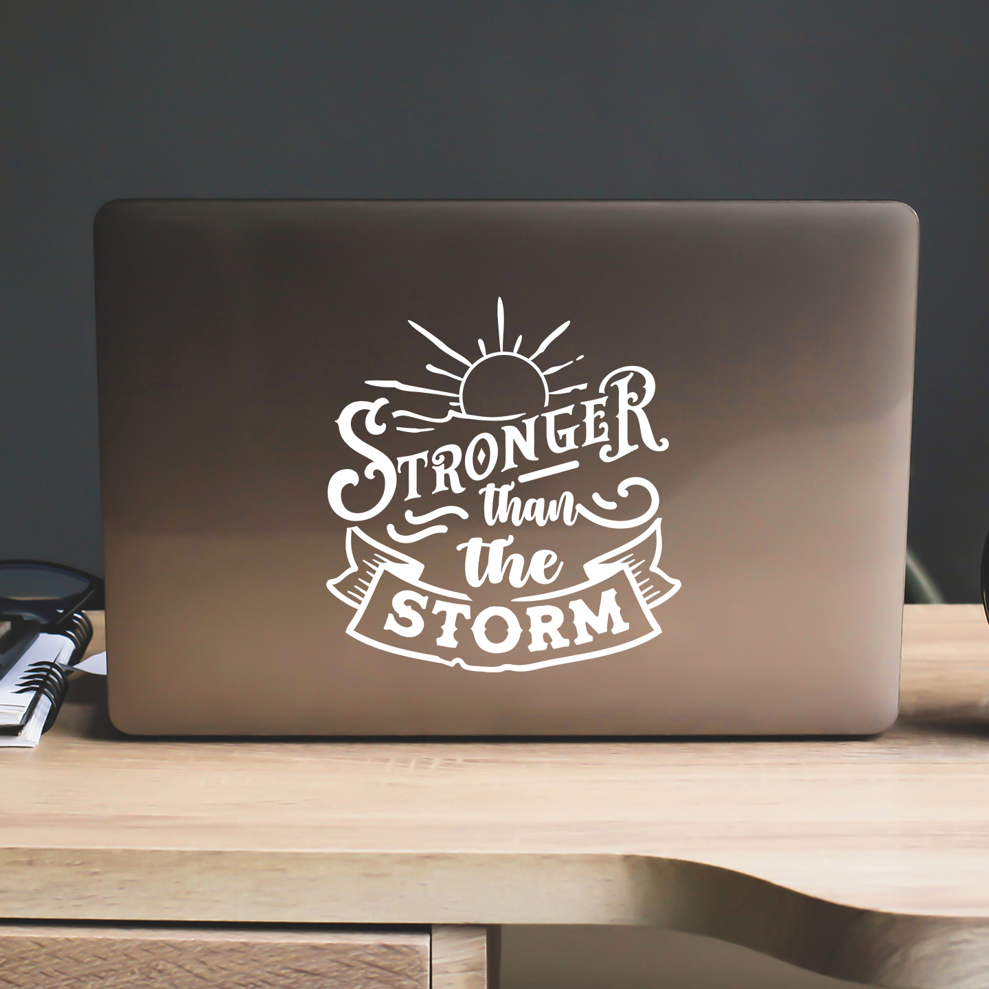 Stronger Than The Storm Sticker