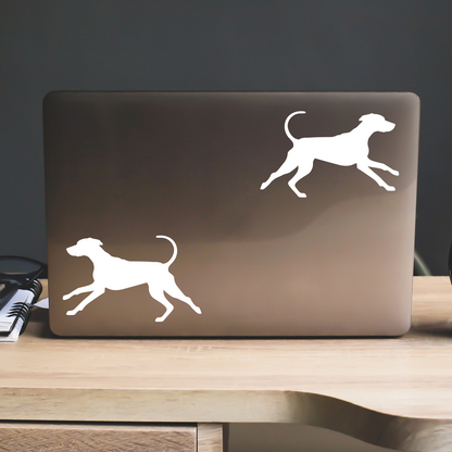 Dobermann Silhouette Stickers