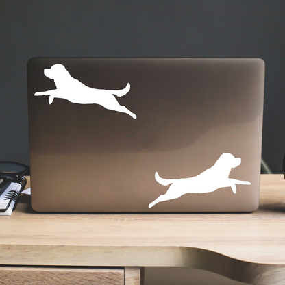 Rottweiler Silhouette Stickers