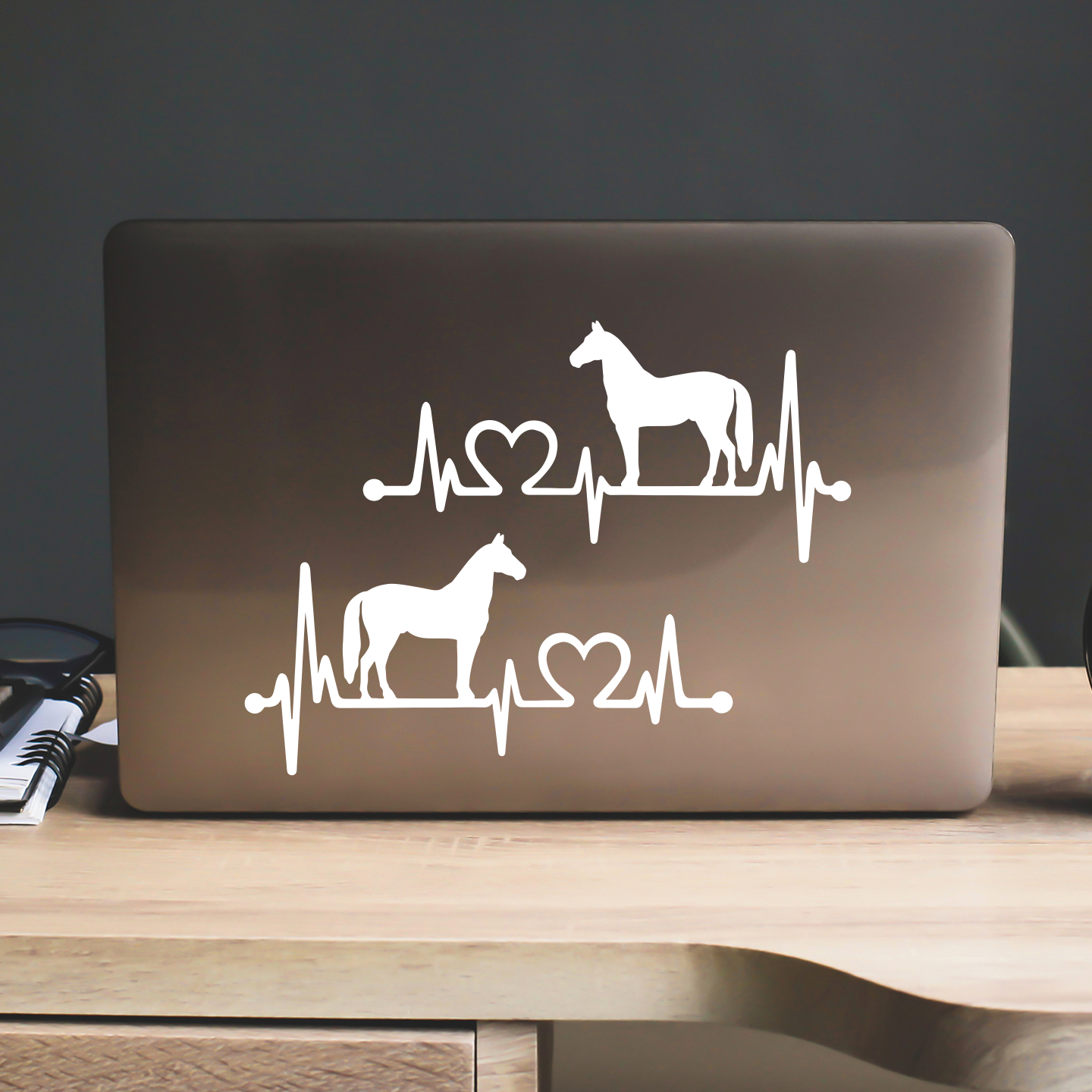 Horse Heartbeat Stickers