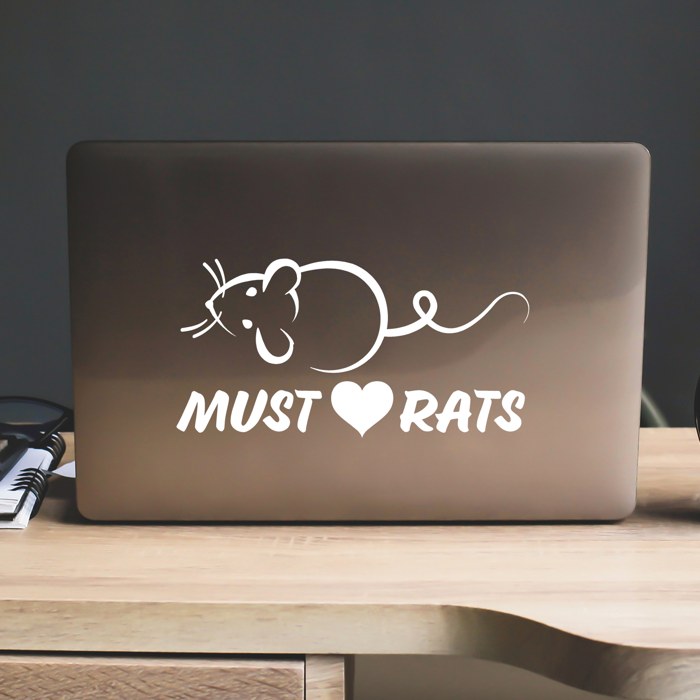 Must Love Rats Sticker