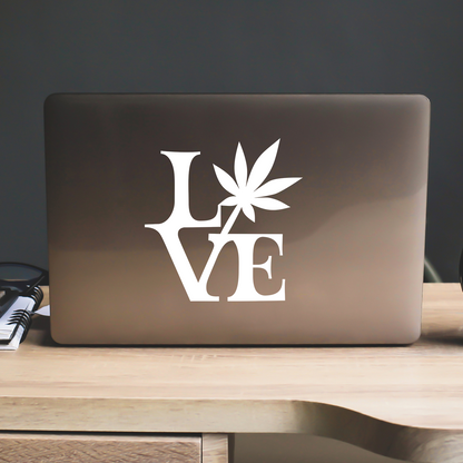 Love Weed Sticker