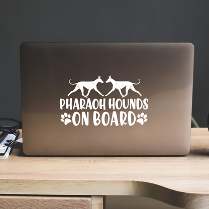 Pharaoh Hounds On Board Sticker