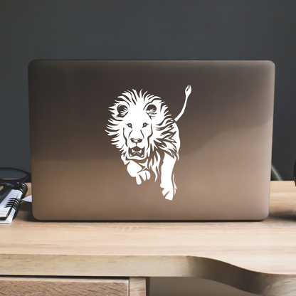 Jumping Lion Sticker