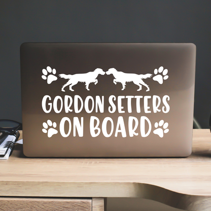Gordon Setters On Board Sticker