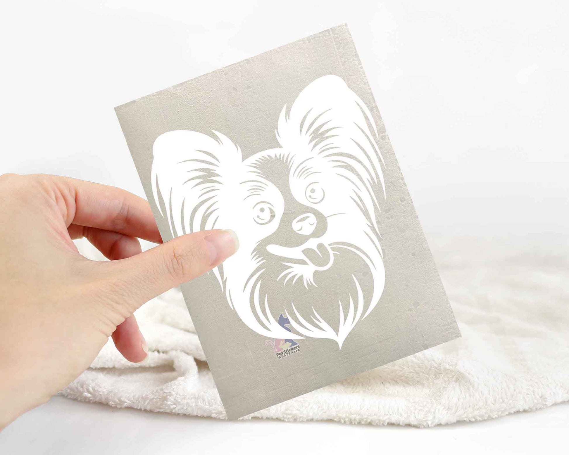 Papillon Sticker