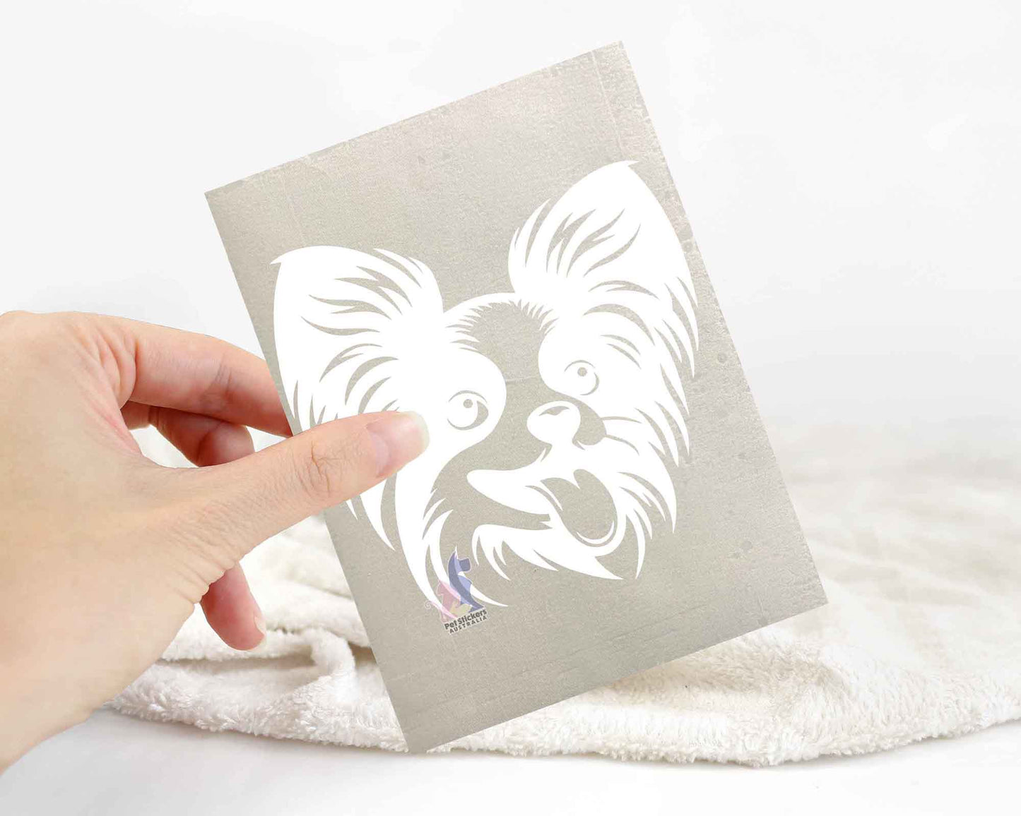 Papillon Sticker