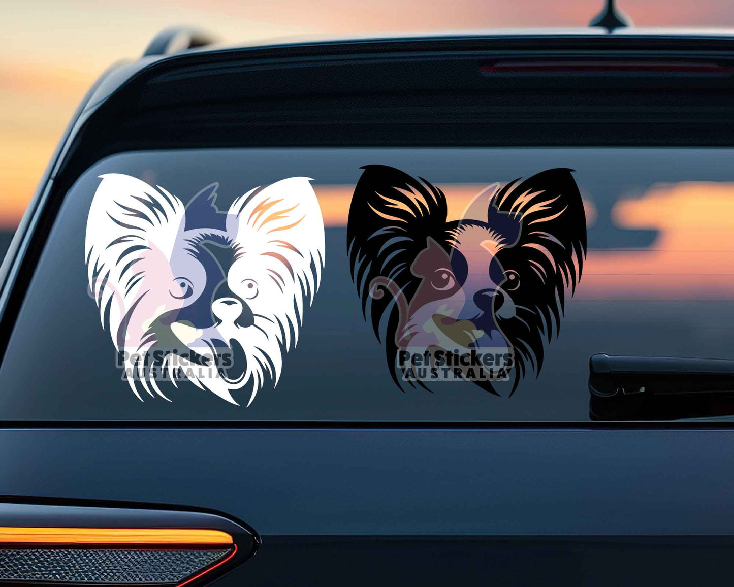 Papillon Sticker