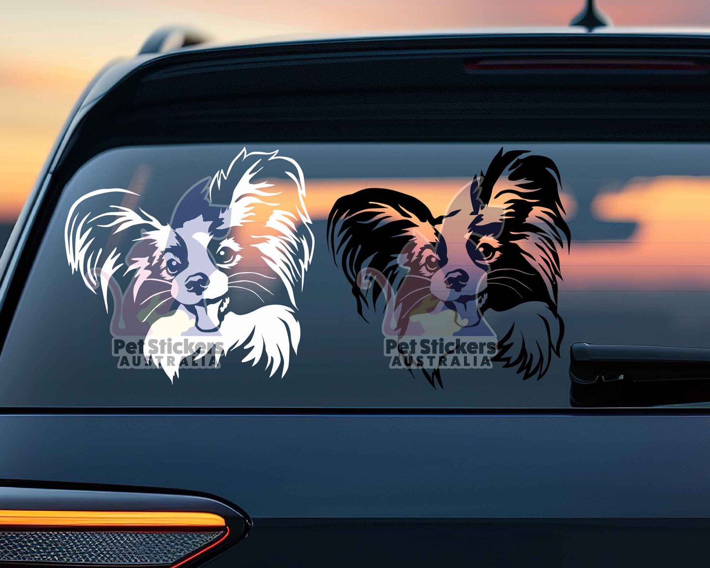 Papillon Sticker