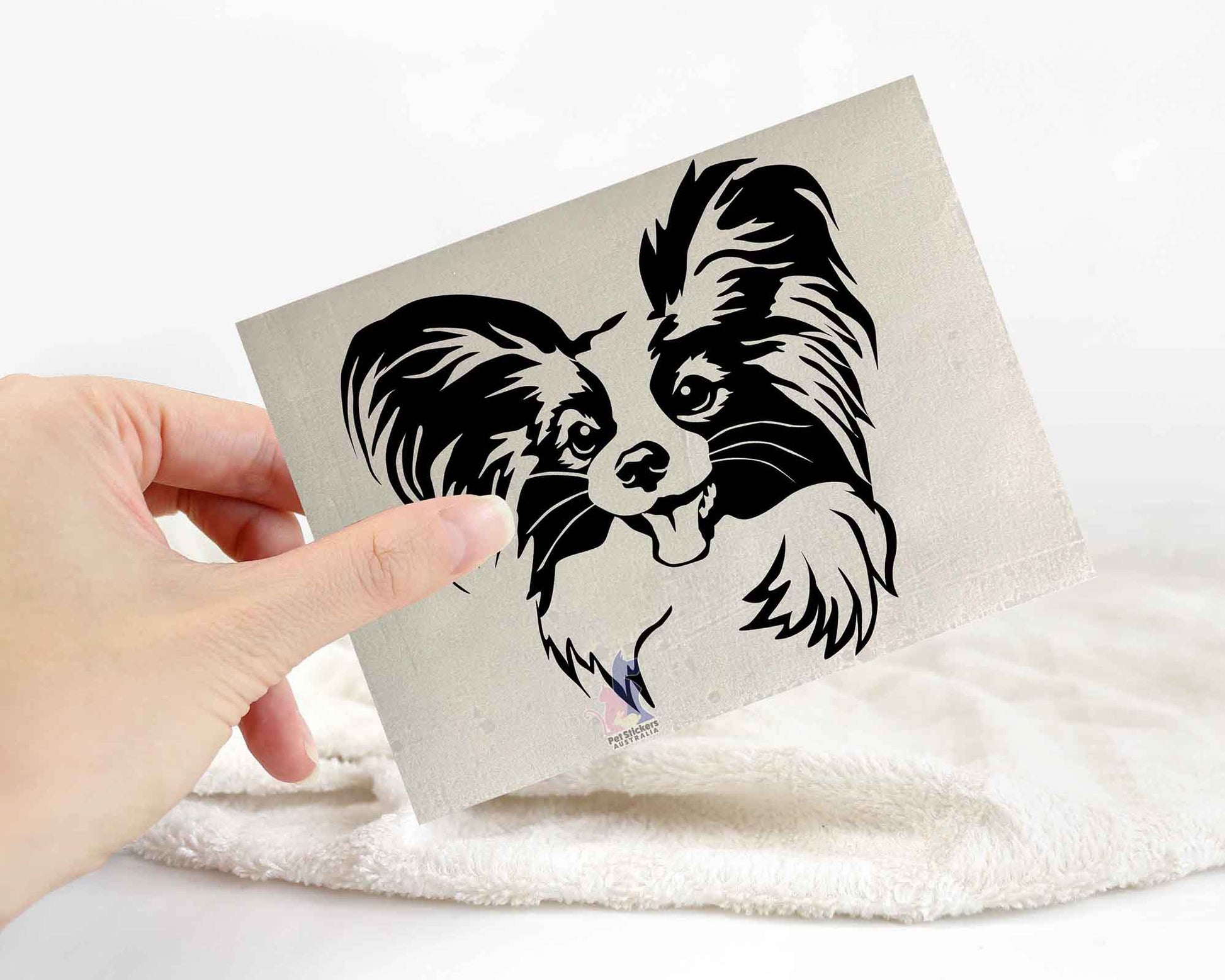 Papillon Sticker