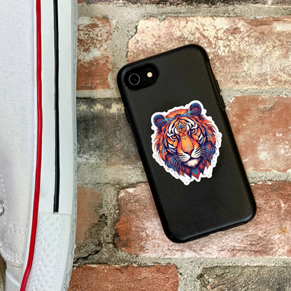 Tribal Tiger Sticker