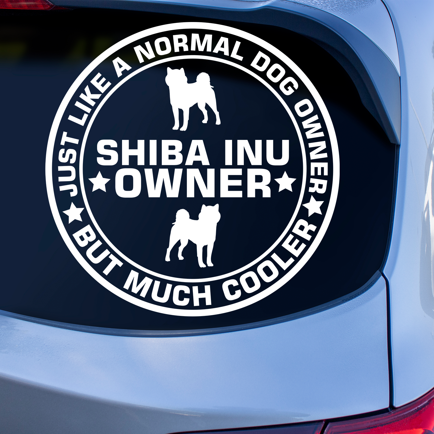 Shiba Inu Owner Sticker