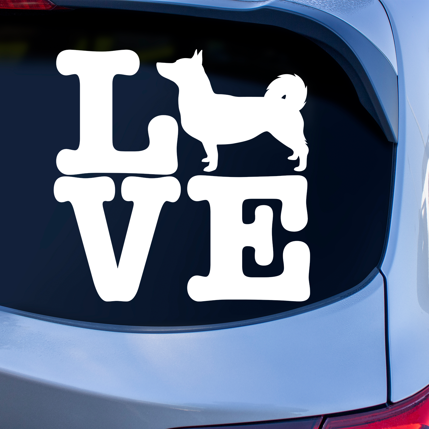 Swedish Vallhund Love Sticker