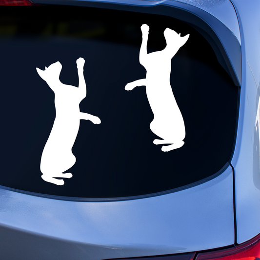 Peterbald Cat Silhouette Stickers