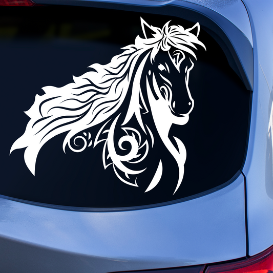 Tribal Horse Sticker