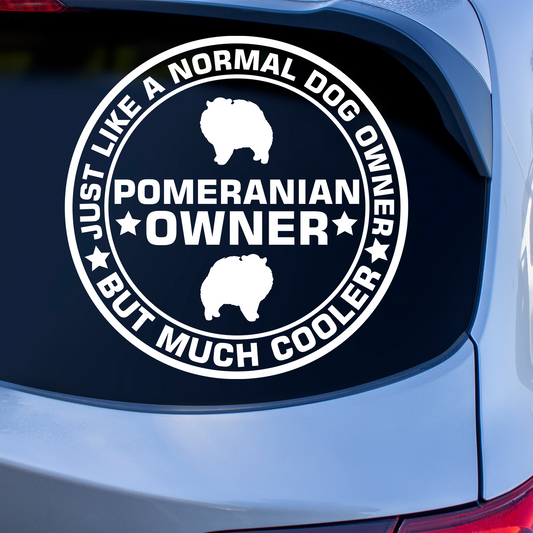Pomeranian Owner Sticker