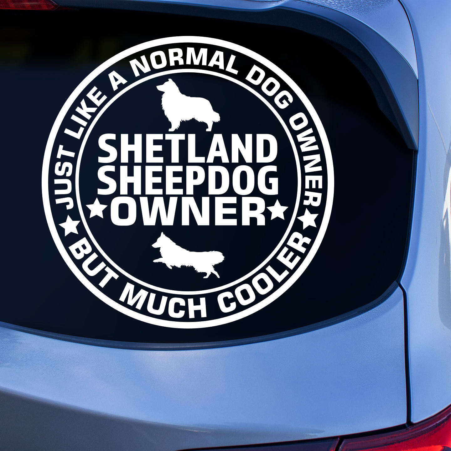Shetland Sheepdog Owner Sticker