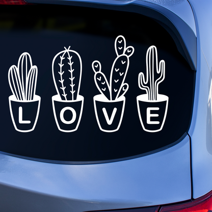 Love Succulents Sticker