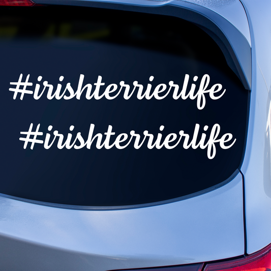 Irish Terrier Life Sticker